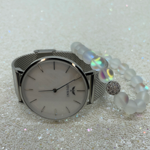 Load image into Gallery viewer, Frosted White Galaxy Moonstone Bracelet