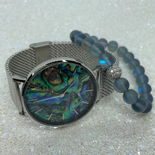 Load image into Gallery viewer, Frosted Galaxy Moonstone Bracelet