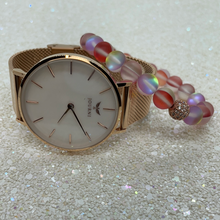 Load image into Gallery viewer, Frosted Red Galaxy Moonstone Bracelet