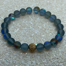Load image into Gallery viewer, Frosted Galaxy Moonstone Bracelet